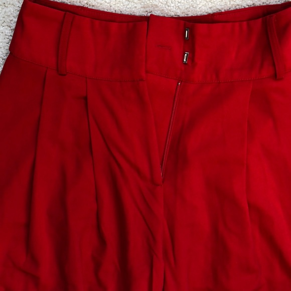 Beautiful high waist red flair like dress pants - Picture 2 of 4